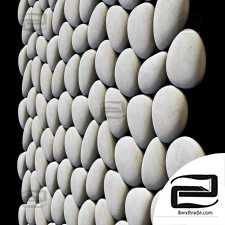 Panel pebble flach decor n1