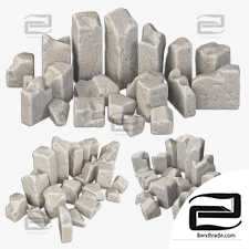 Stone block smooth decor n2