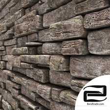 Stone brick wall n8