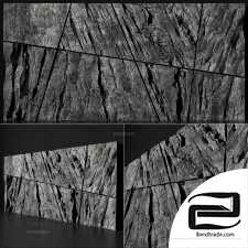 Stone rock wall splinter slab n1