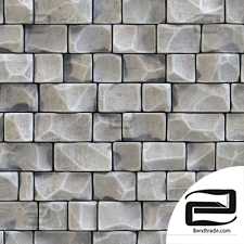 Stone wall rock brick n2