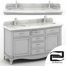 Furniture with Carrara marble