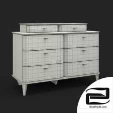 Fratelli Barri Chest Of Drawers 3D Model id 9610