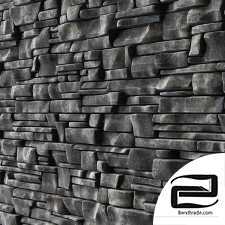 Wall clincer rock brick n3