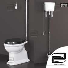 Toilet and bidet Simas Lante
