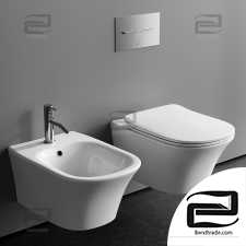 Hanging toilet Antonio Lupi Design Cabo