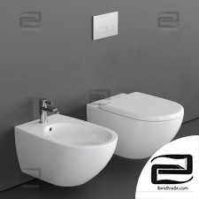 Hanging toilet Duravit Architec