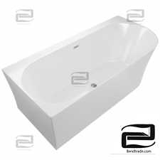 Acrylic bath Allen Brau Priority 4 A 170x78 2.31004.20A white gloss