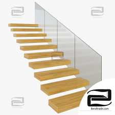 Stairs in a modern style