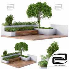 Exterior Roof Garden Furniture Seating and Garden