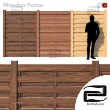 Wooden Fence  04