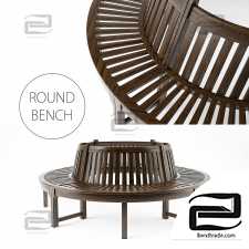 Round bench 03