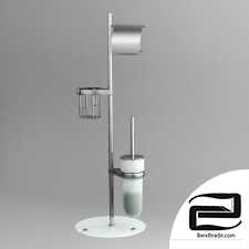 Combined stand for toilet 3D Model id 9782