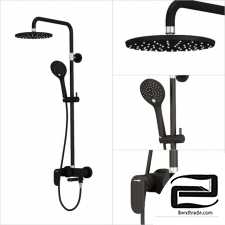 Shower set with mixer A17401