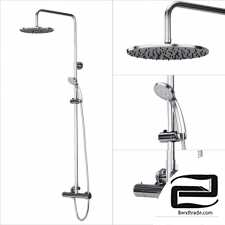 Shower set with thermostatic mixer A13302 Thermo