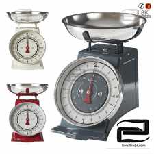 Mechanical kitchen scales