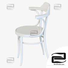 White Classic Viennese Chair