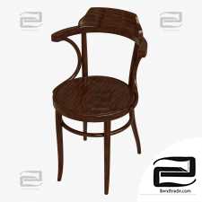 Classic Viennese Rosewood chair.
