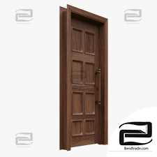 Classic oak door