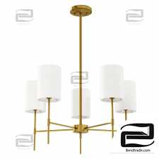 Trade Winds Leslie 5-Light Chandelier Chandelier