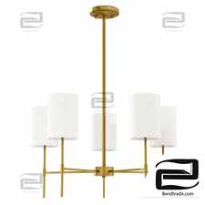 Trade Winds Leslie 5-Light Chandelier Chandelier