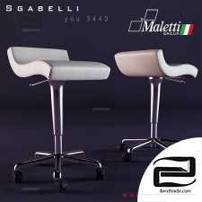 Maletti sgabelli chair