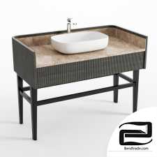 Briotti 2020/ bathroom Cabinet under the washbasin/ color Bella