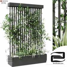 Vertical indoor plants