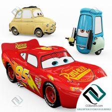 Toys Toys Cars Guido Lightning McQueen Luigi