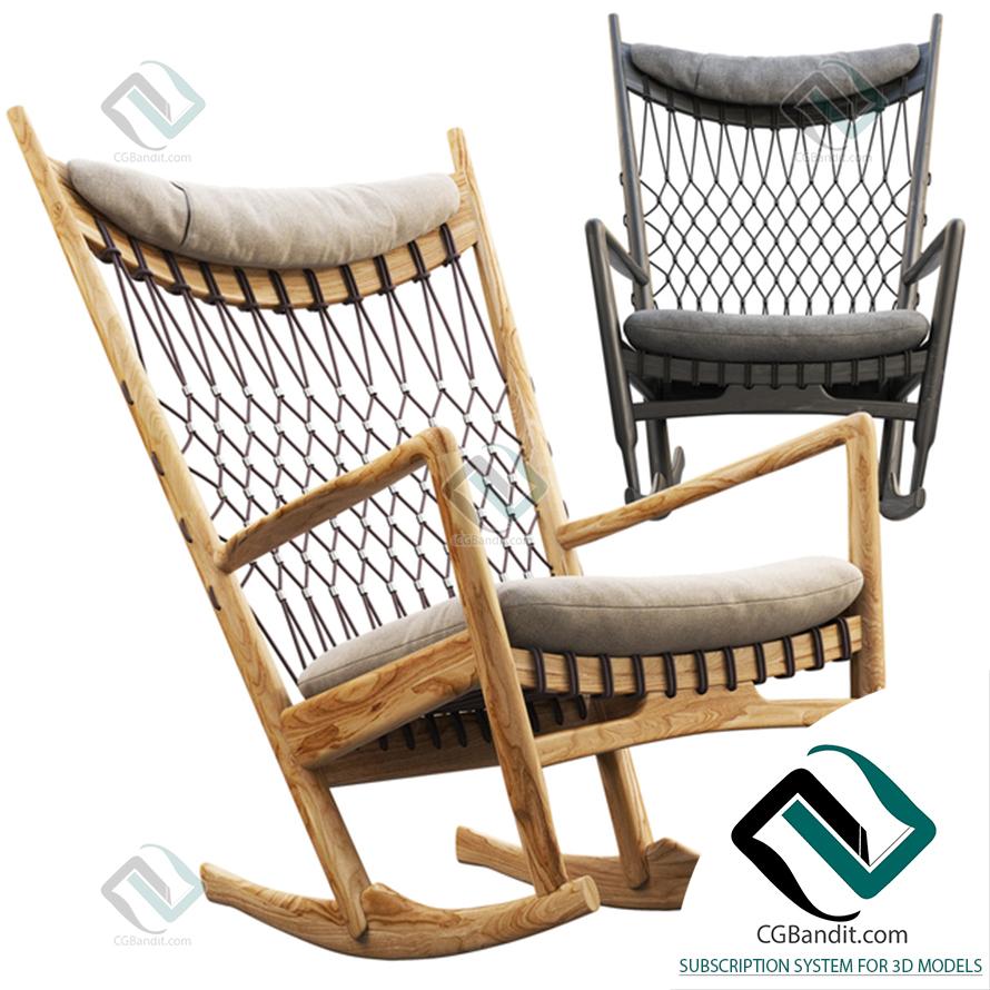 Pp124 best sale rocking chair