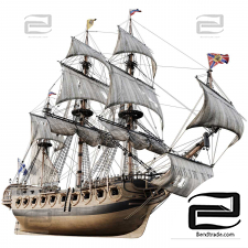 Sailing frigate Olifant 1705