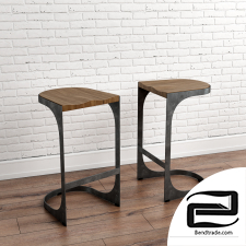 Bar stool 3D Model id 16869