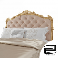 Bed Laura Romano Home 3D Model id 3797