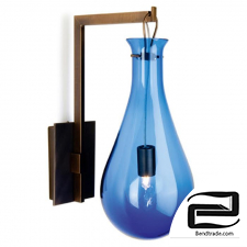 Patrick Naggar Bubble Sconce blue sconce designed by Patrick Naggar 