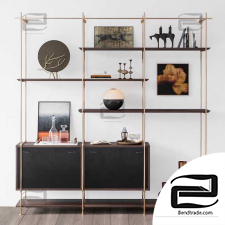 Rack Amuneal Bay Collector's Shelving Unit