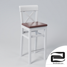 Scandinavian style bar stool