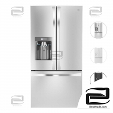 Refrigerator with French door Kenmore Elite