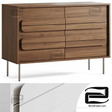 Gemini West Elm Chest of Drawers