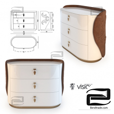 Chest of drawers Visionnaire Alice