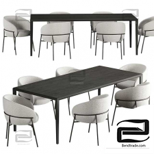 TRIA table and chair, RIMO