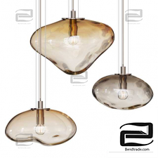 Pendant lamp PLANETOIDE COMBINATION By ELOA