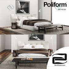 Bed Poliform Rever