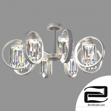 Ceiling chandelier with crystal Eurosvet 10095/8 Loraine