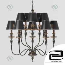 Hanging lamp Hanging lamp Dantone Home Glory DL1359-10BBZ