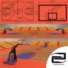 Basketball court 02