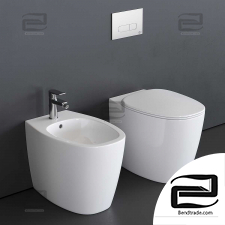 Toilet and Bidet Ideal Standard Dea