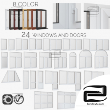 Windows, PVC doors Windows, PVC doors
