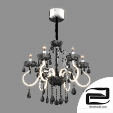 Chandelier with tinted crystal and remote Bogate's 419/6 Strotskis