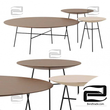 Bassa tables by Bernhardt Design