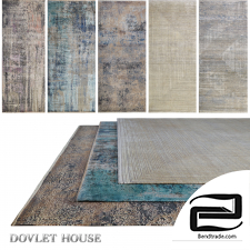 DOVLET HOUSE carpets 5 pieces (part 467)